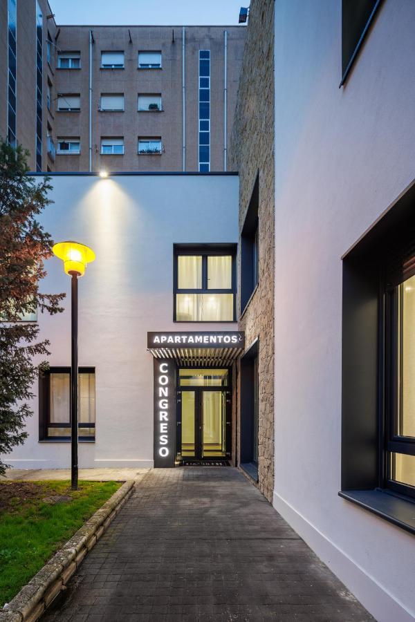 Apartamentos Congreso, Parking Gratuito 로그로노 외부 사진